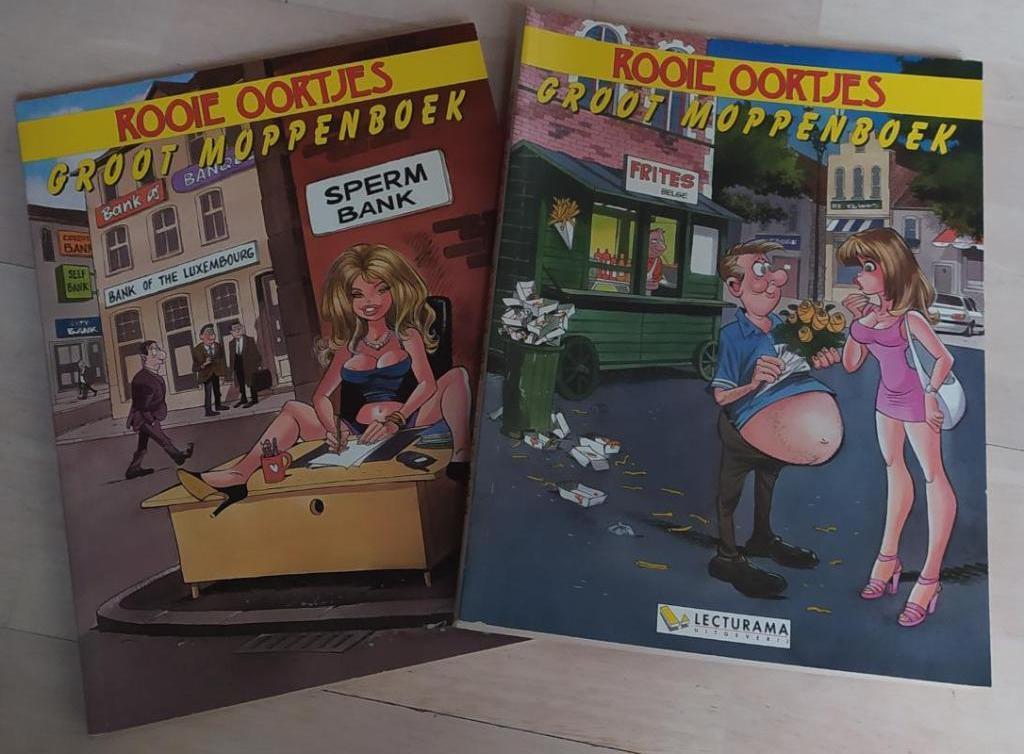 Rooie Oortjes Groot Moppenboek, Boeken, Stripverhalen, Ophalen of Verzenden