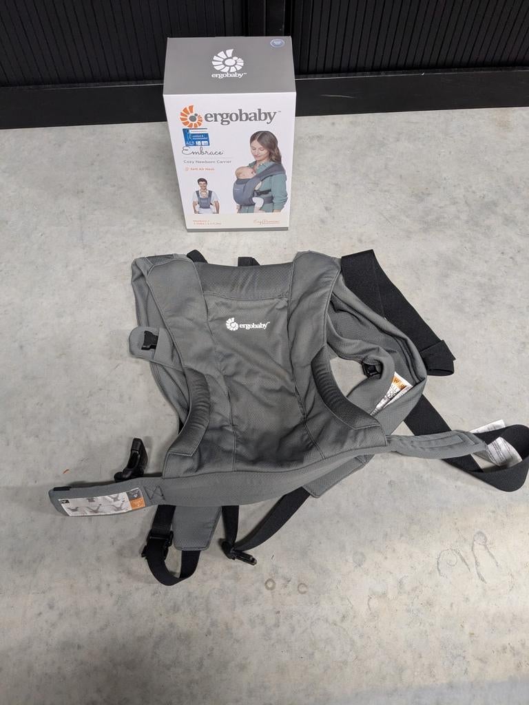 Draagzak ergobaby embrace, Ophalen, Zo goed als nieuw, Draagzak