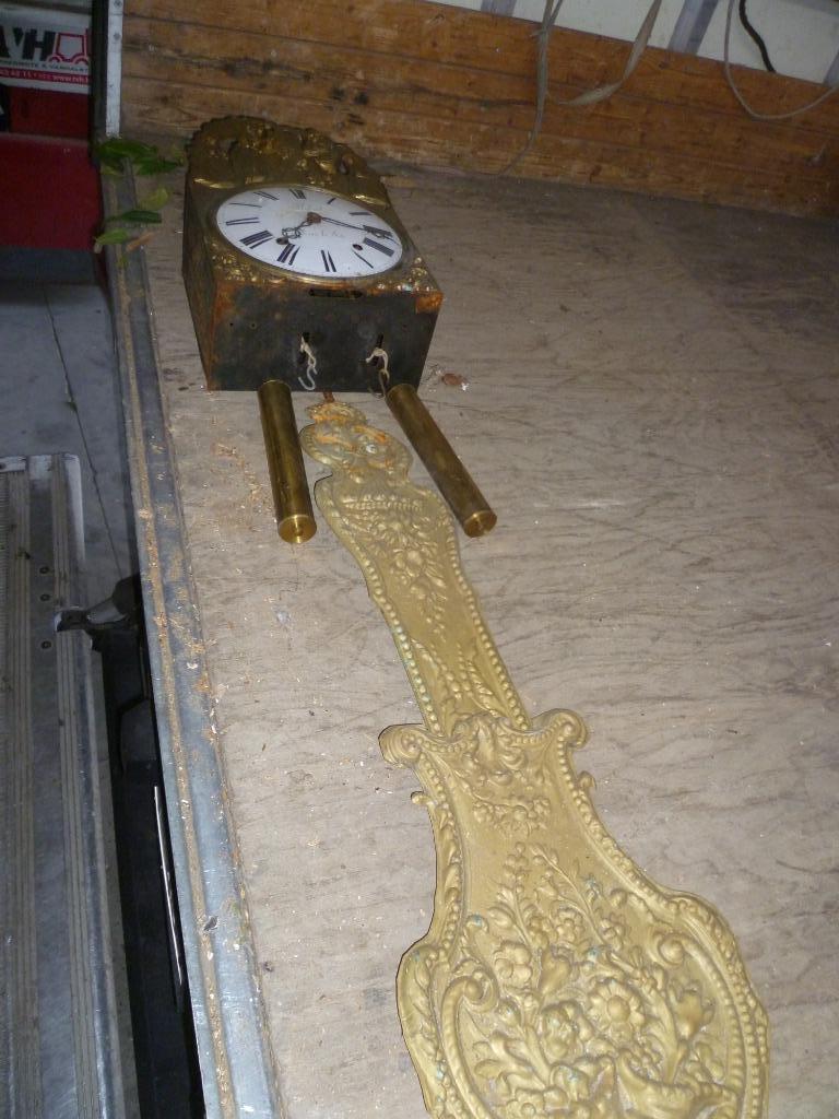 ANTIEKE FRANSE CONTOISE KLOK, Ophalen