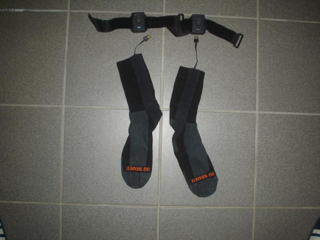 Chaussettes chauffantes, Femmes, Overig, Comme neuf, Enlèvement