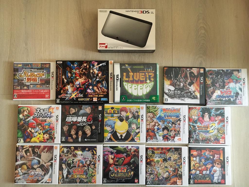 Lot 3ds xl jap, 3DS