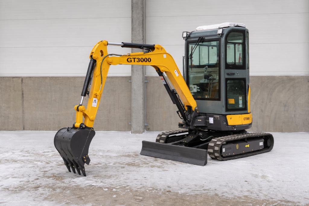 Excavatrice GT3000 3 tonnes Gunter Grossman, Enlèvement, Neuf