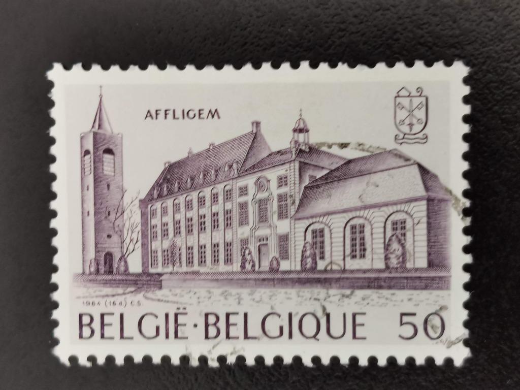 Belgie 1984 - Affligem - abdij, Ophalen of Verzenden, Gestempeld