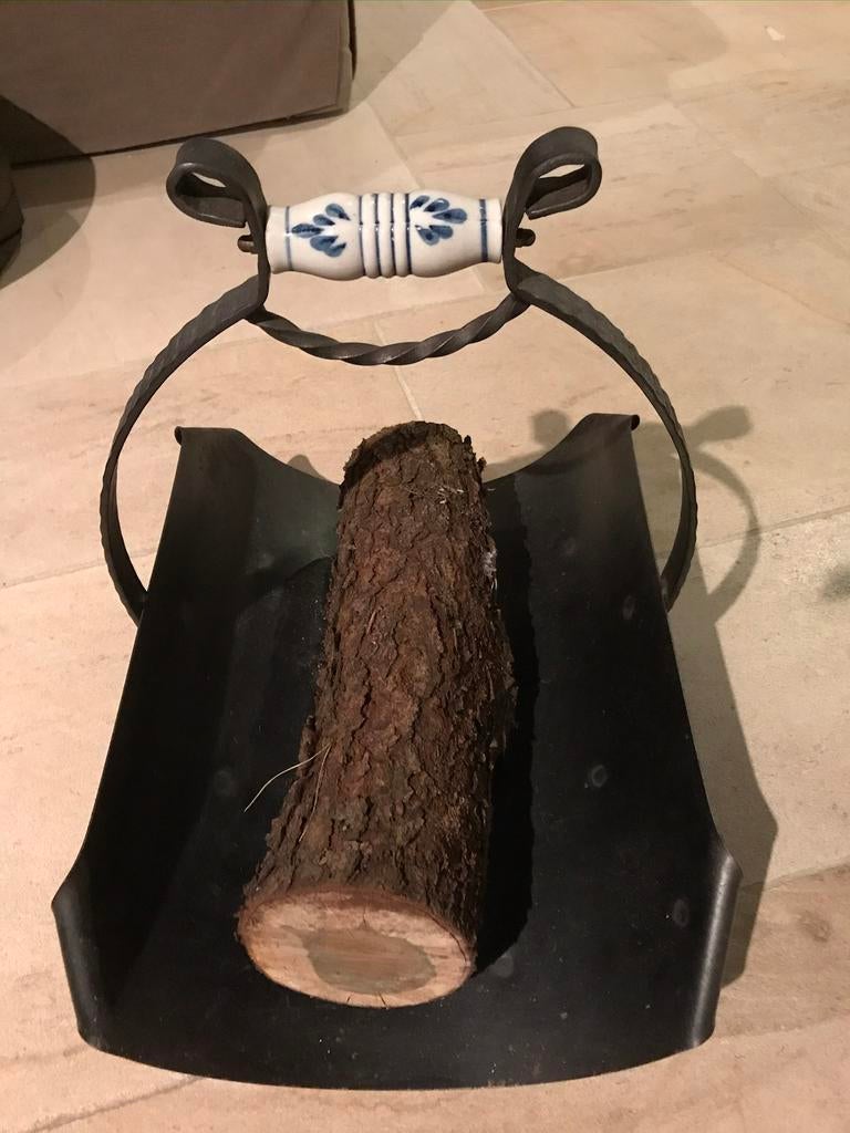 Houtmand in gietijzer, Huis en Inrichting, Ophalen, Zo goed als nieuw