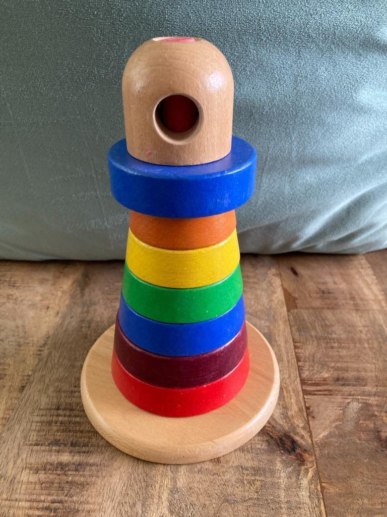 Houten vuurtoren - Ikea, Enlèvement ou Envoi, Utilisé, Autres types