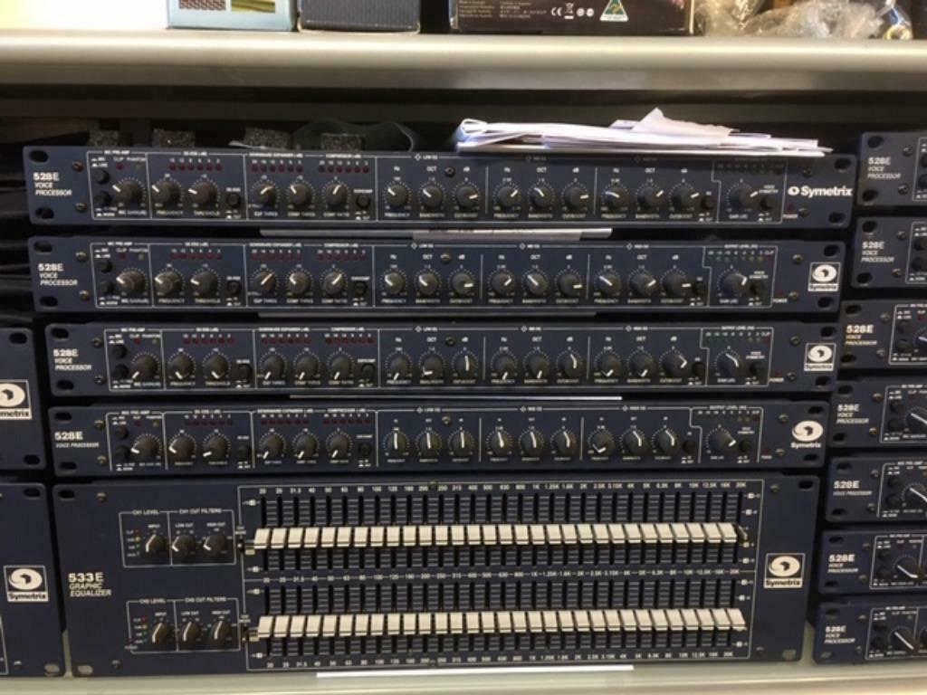 Symetrix Vintage 528E Voice Processor, Enlèvement ou Envoi, Comme neuf, Émetteur et Récepteur