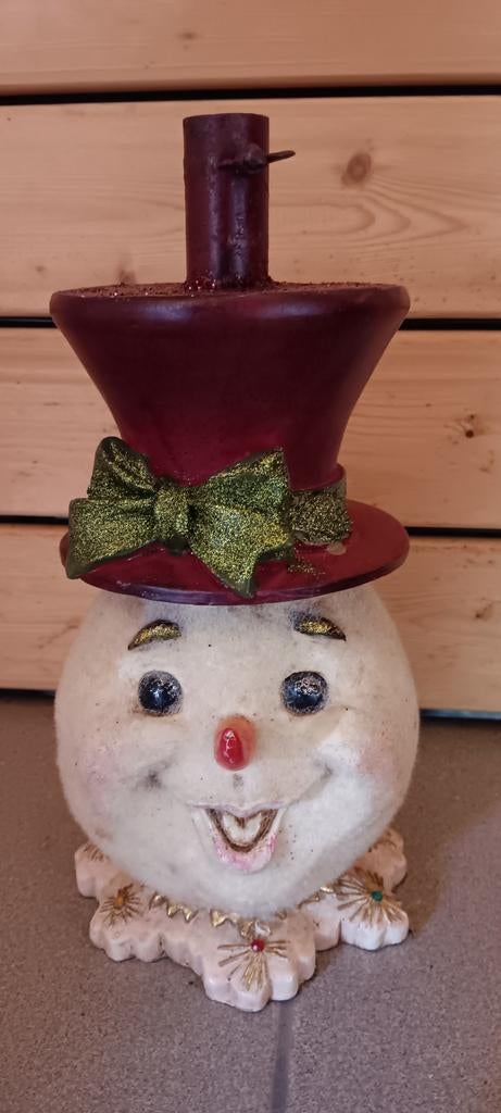 katherine's collection kerstboomvoet  sneeuwman, Diversen, Ophalen of Verzenden, Gebruikt