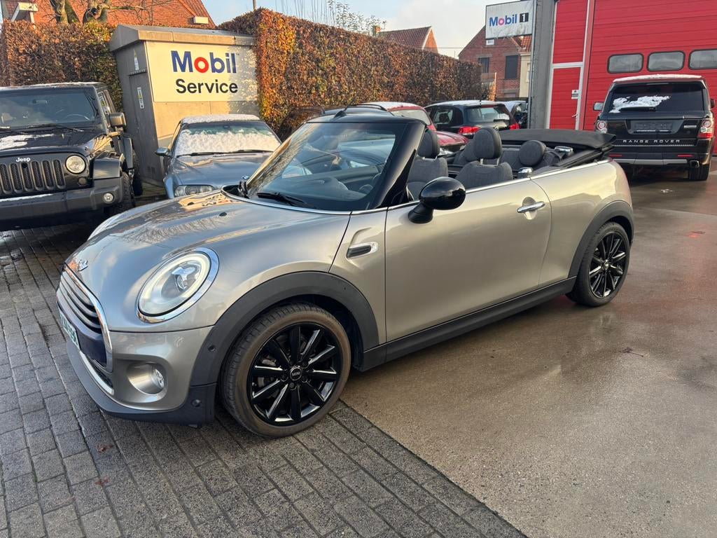 Mini cooper cabrio benzine, 100 kW, 4 zetels, USB, Euro 6