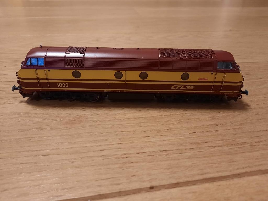 B-models 22200 - locomotive diesel 1803 CFL, Hobby & Loisirs créatifs, Autres marques, Enlèvement ou Envoi, Courant alternatif