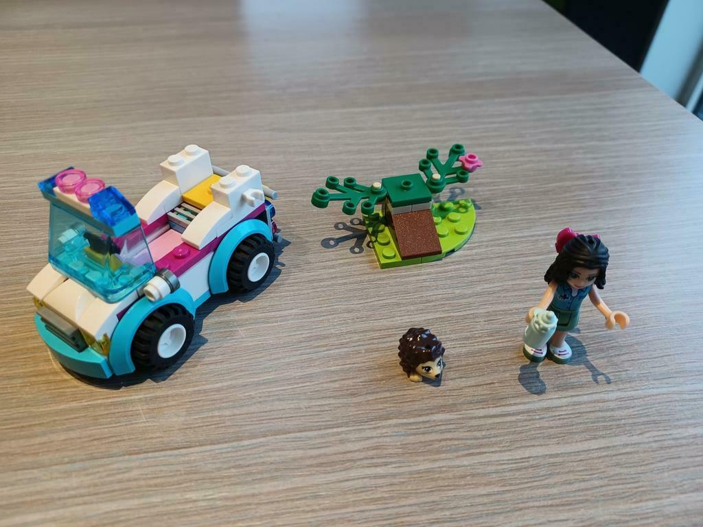 Lego Friends dierenambulance 41086, Ophalen of Verzenden, Zo goed als nieuw, Lego