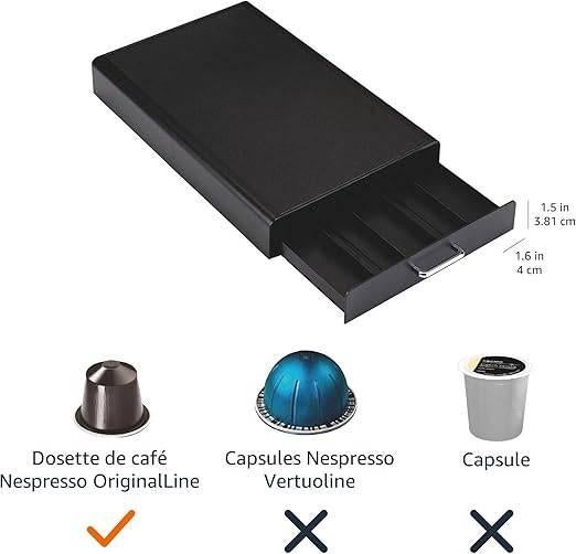 récipient pour capsules Nespresso | LIVRAISON GRATUITE, Neuf, -, -, AMAZON BASIC