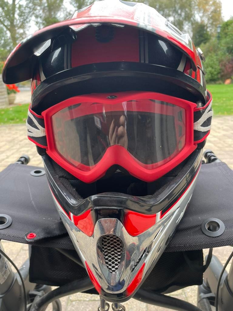 Casque moto cross enfant, Motos, Enlèvement, XS