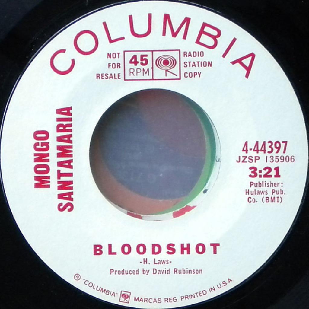 Mongo Santamaria ‎– Bloodshot " jazz soul latin", Enlèvement ou Envoi, Comme neuf, Jazz et Blues