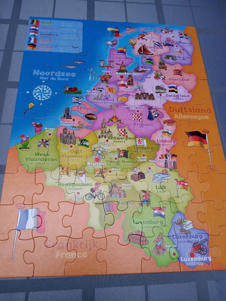 Puzzel 70 stuks, Kinderen en Baby's, Speelgoed | Kinderpuzzels, Ophalen of Verzenden