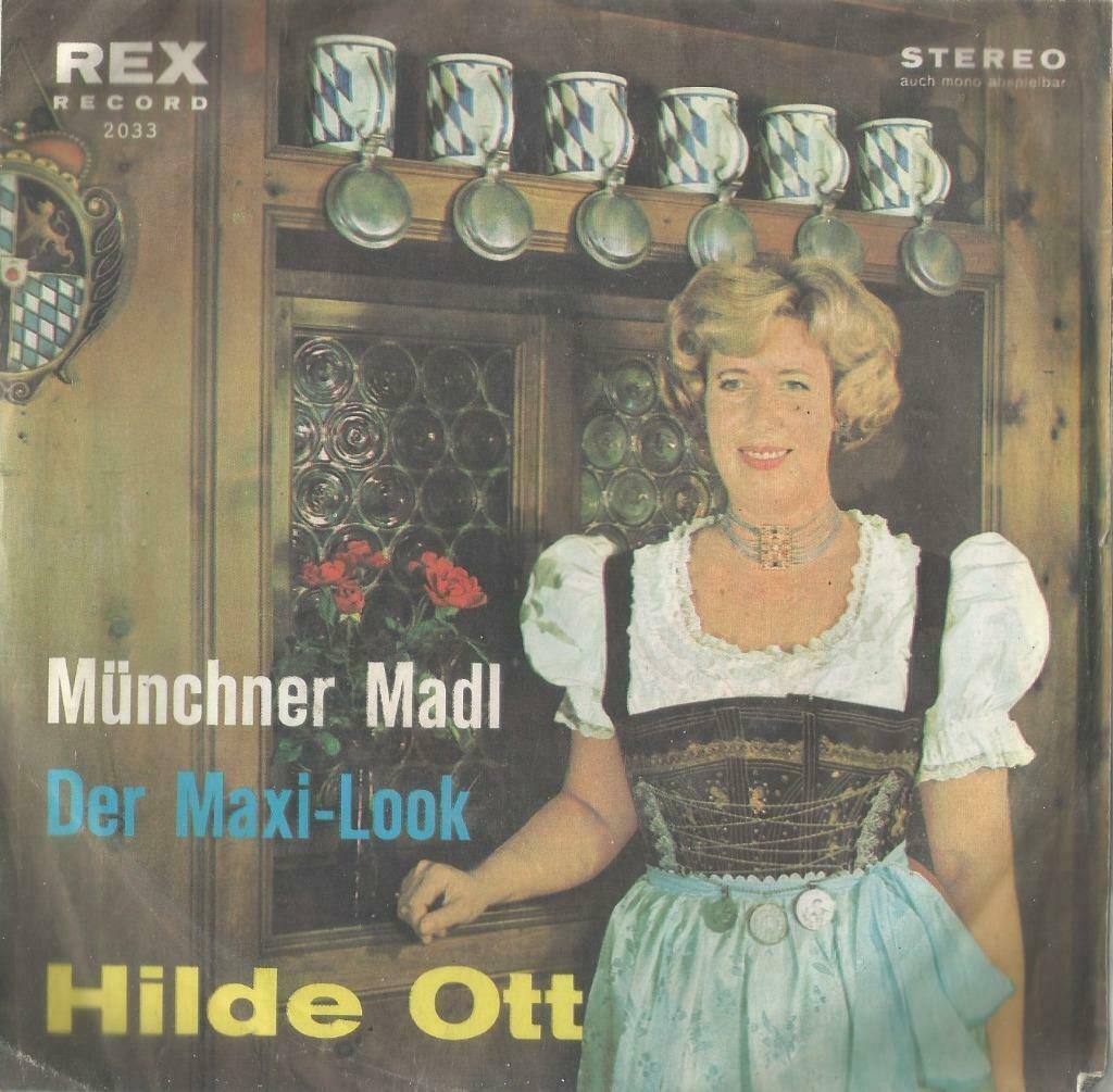 Hilde Ott – Münchner Madl / Der Maxi-Look - Single, Enlèvement ou Envoi, Single, Utilisé, Pop