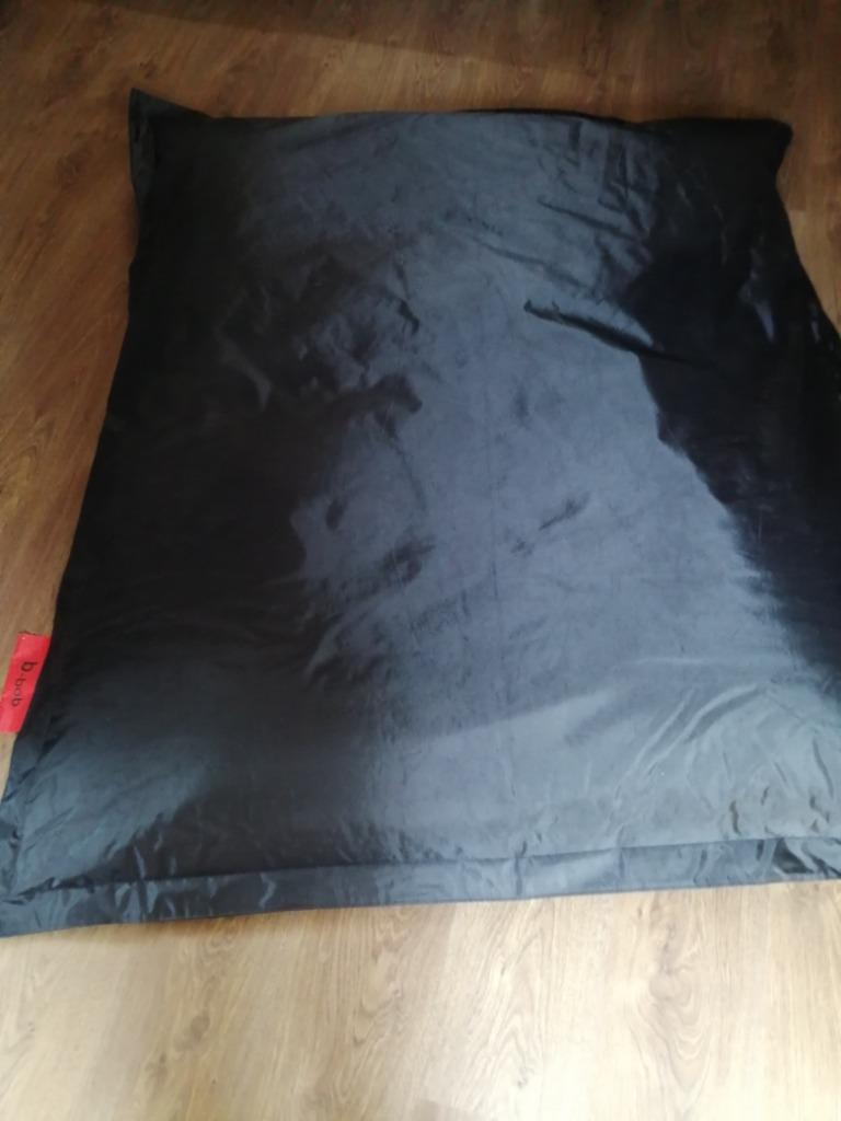 B-bob zitzak afmetingen 130 x 150 cm, Huis en Inrichting, Zitzakken, Ophalen, Zo goed als nieuw, Zwart, Zitzak