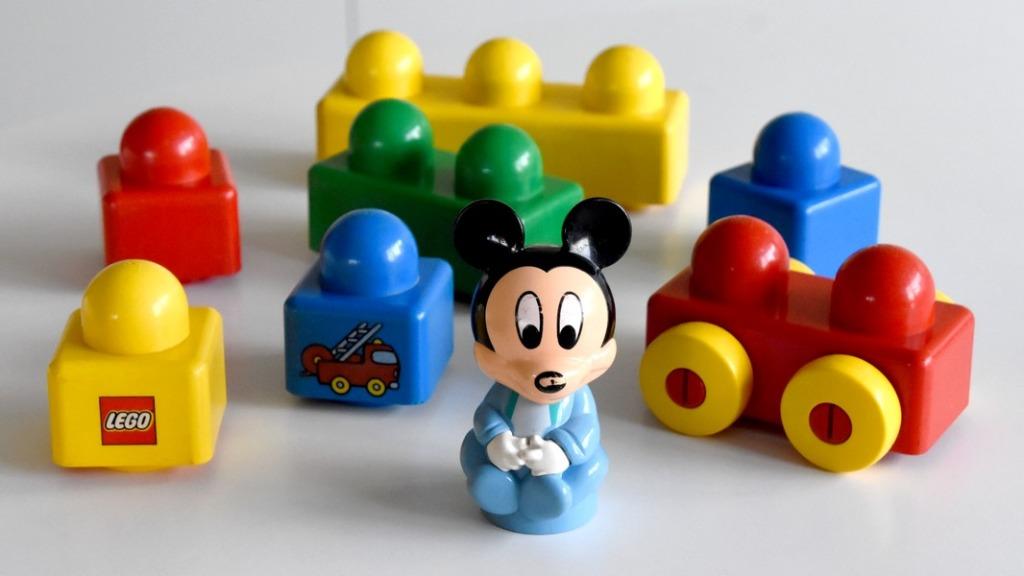Mickey Mouse pour bébé Primo, Enlèvement ou Envoi, Comme neuf, Briques en vrac, Lego