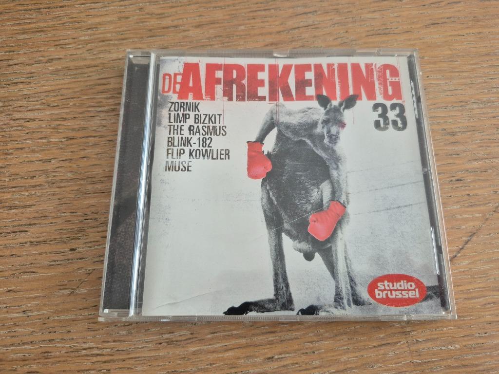 Cd De Afrekening 33 (Studio Brussel), Ophalen of Verzenden, Gebruikt