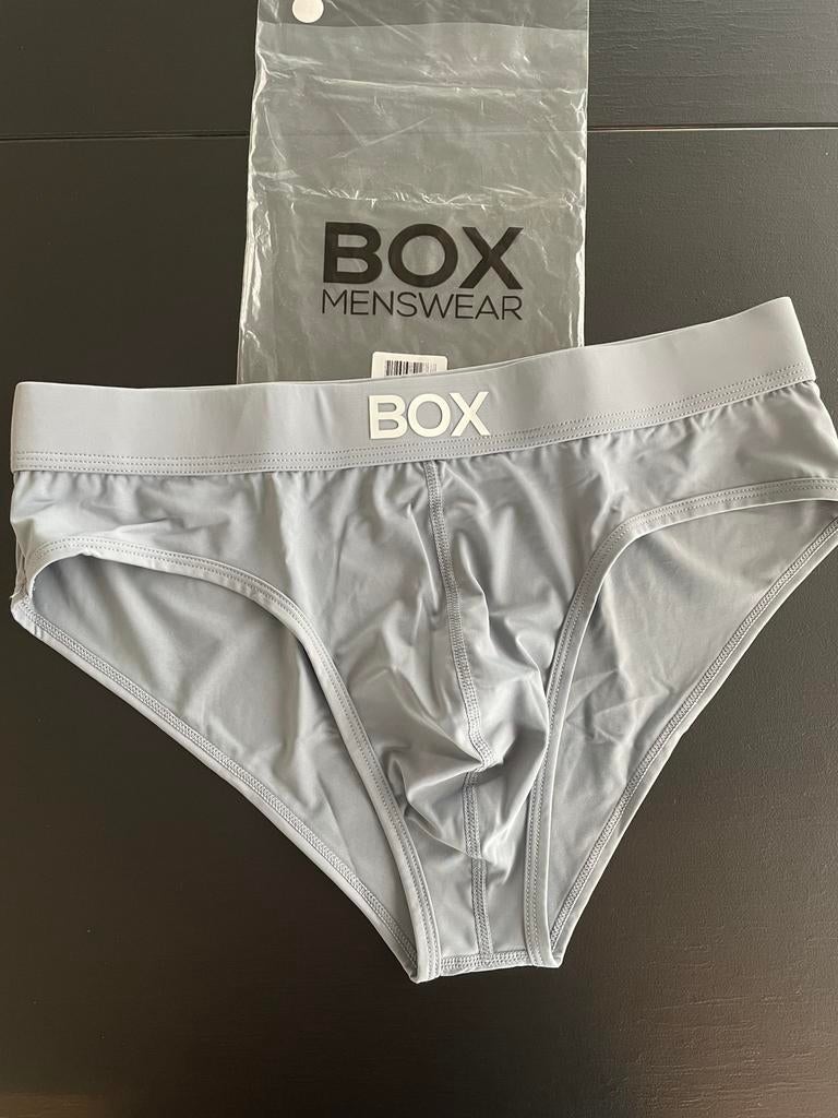 Culottes Box Nylon Glide taille M, Envoi, Gris, Box, Slip