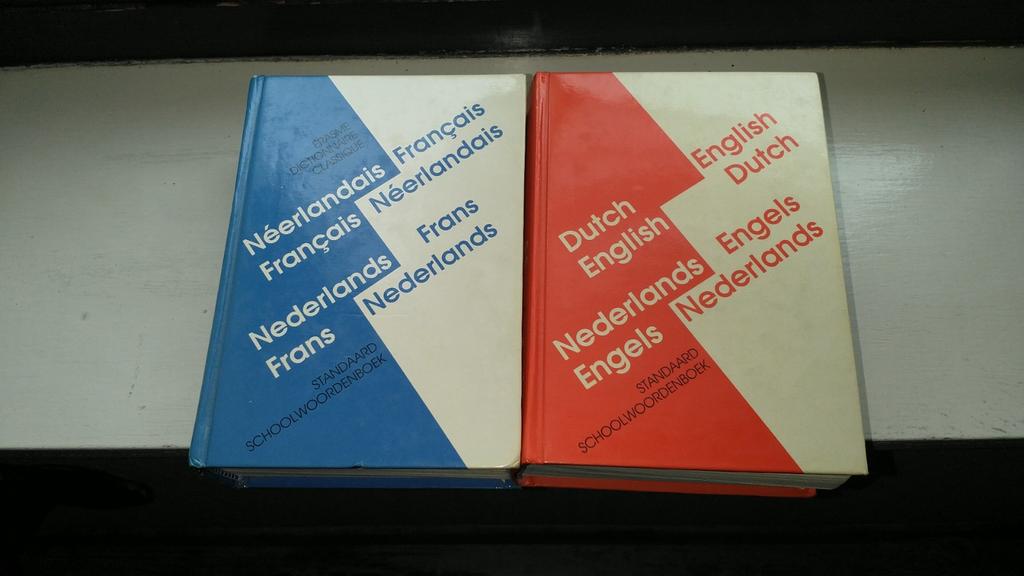 Woordenboek Nederlands Frans Nederlands Engels, Ophalen of Verzenden