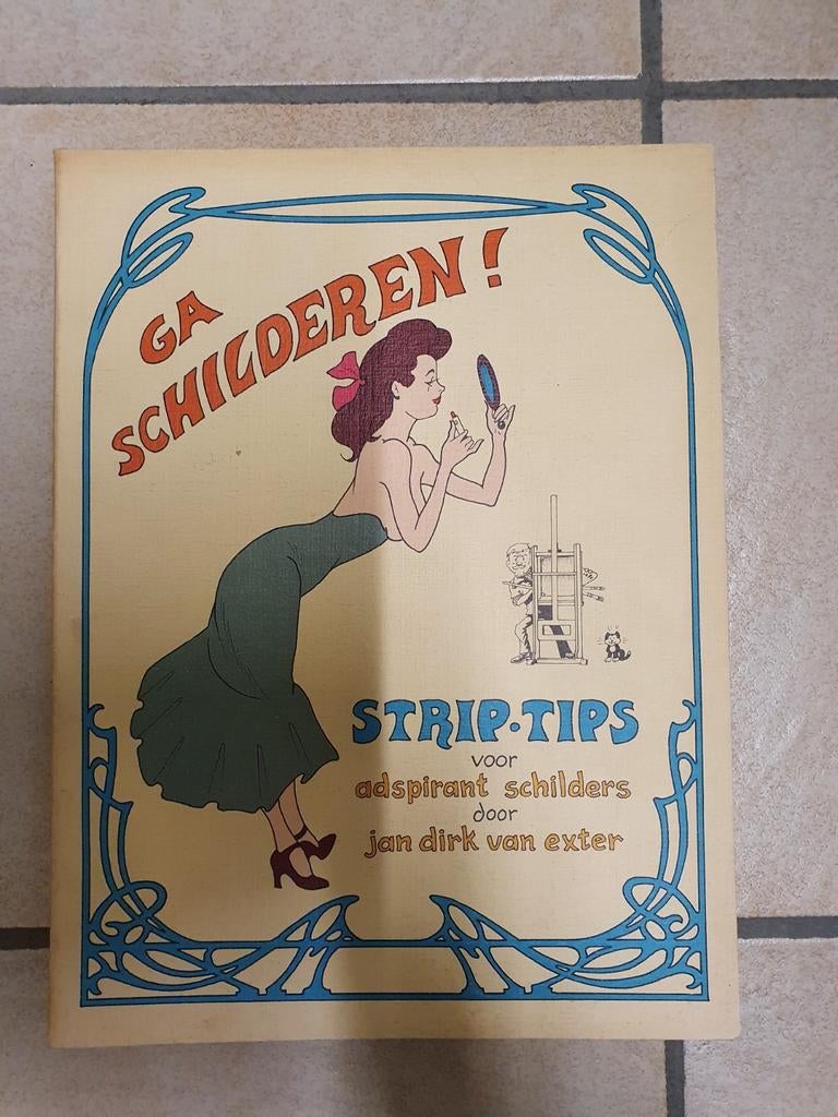 Boek - Ga schilderen! - Striptips voor aspirant schilders, Ophalen of Verzenden, Zo goed als nieuw, Overige typen