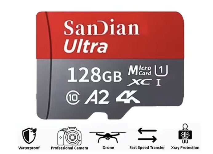 carte SD, TV, Hi-fi & Vidéo, Photo | Cartes mémoire, Neuf, SD, Enlèvement ou Envoi, SanDian Ultra