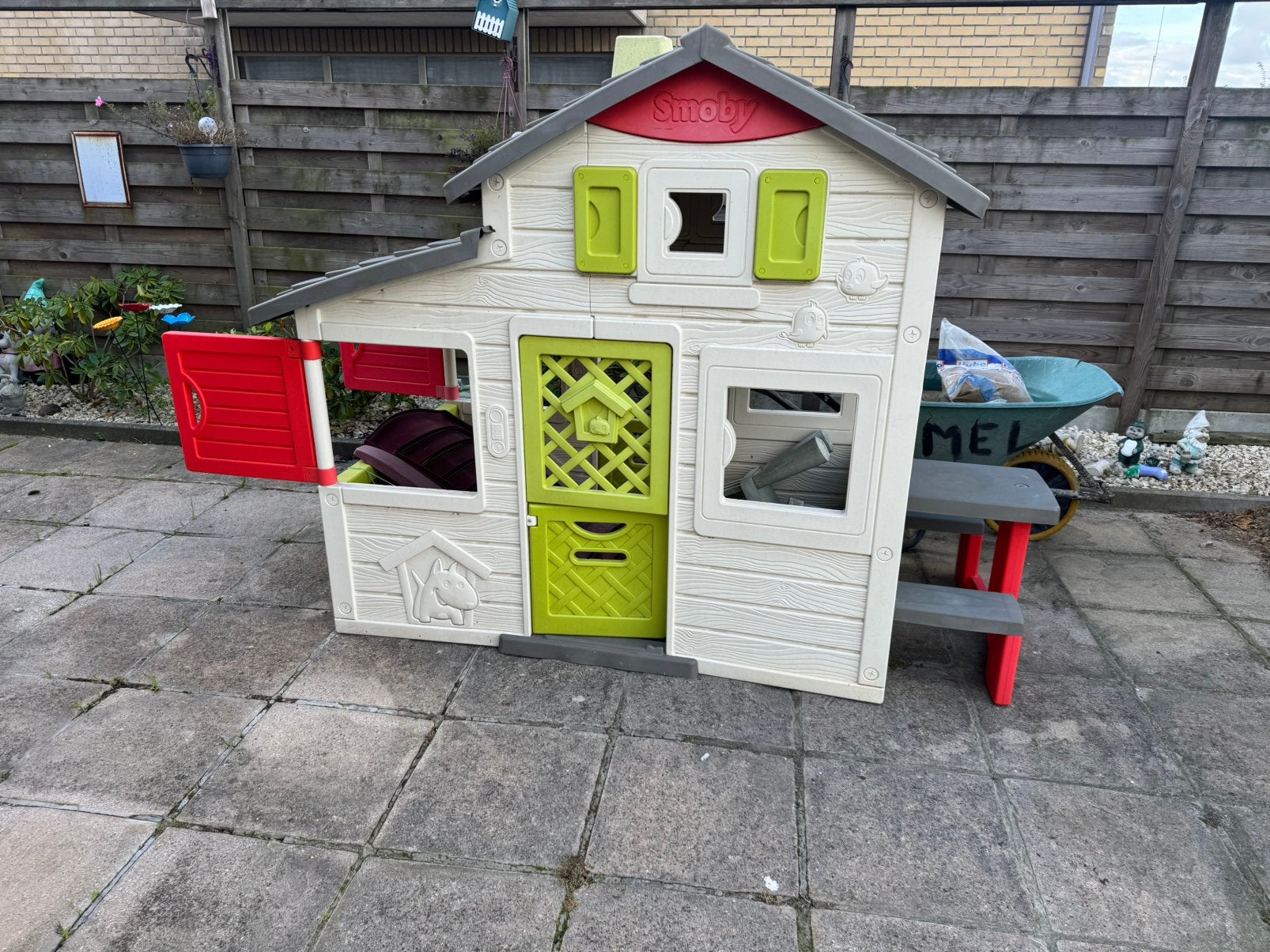 Smoby speelhuis, Ophalen, Gebruikt, Kunststof