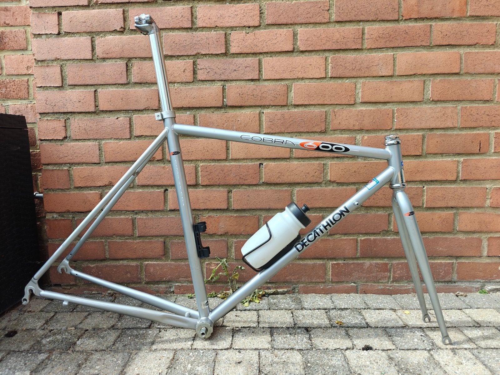 Decathlon Cobra 600 road bike frameset steel Columbus, Vélos & Vélomoteurs, Enlèvement ou Envoi, Acier, Comme neuf, Cadre