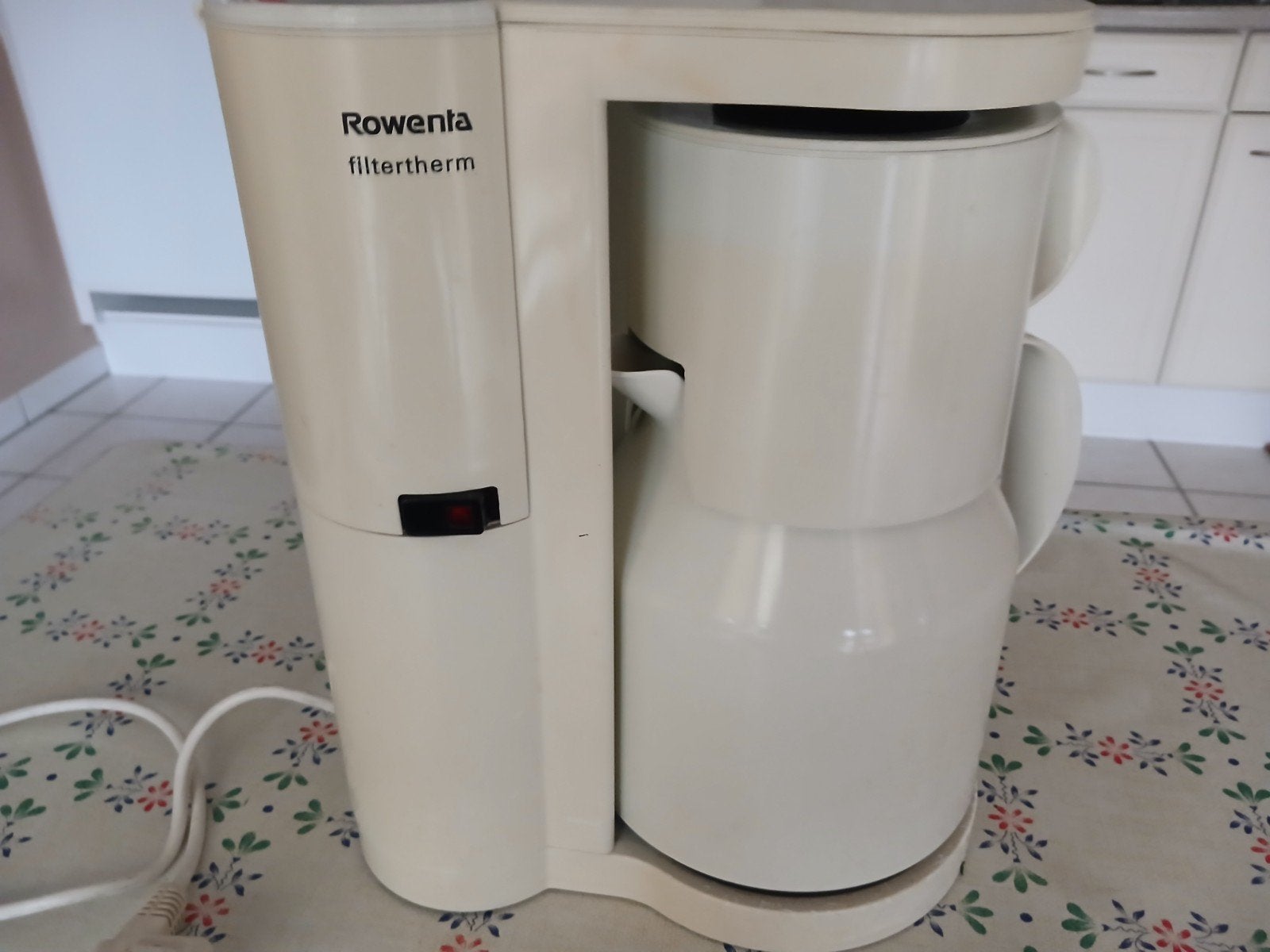 Koffiezet met thermos, Enlèvement