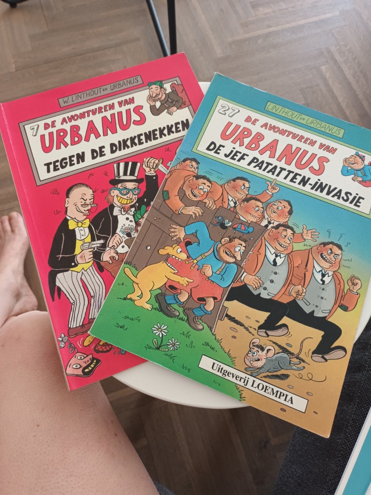 De avonturen van Urbanus, Ophalen