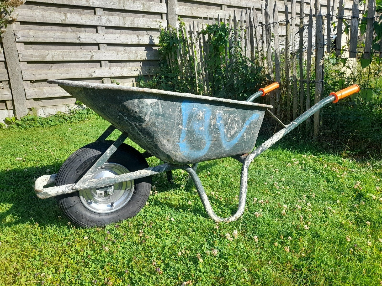 Vabor kruiwagen met nieuw wiel, Jardin & Terrasse, Brouettes, Enlèvement