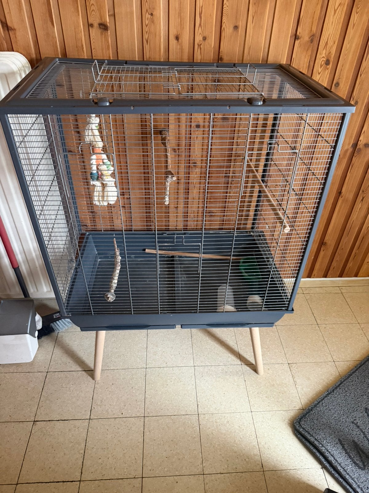 Cage oiseaux, Enlèvement, Utilisé