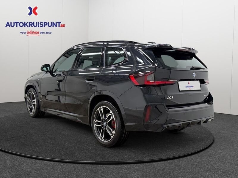 BMW X1 M pack, Gebruikt, 136 pk, Leder en Stof, Zwart