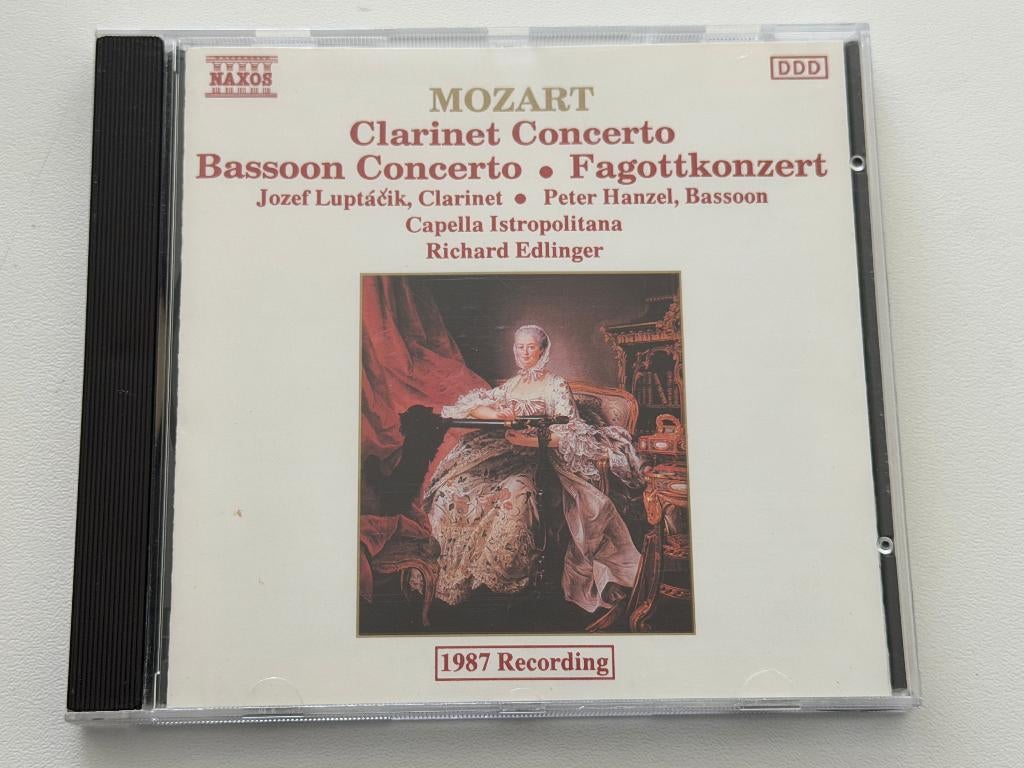 Mozart – Clarinet Concerto / Bassoon Concerto, Enlèvement ou Envoi, Utilisé