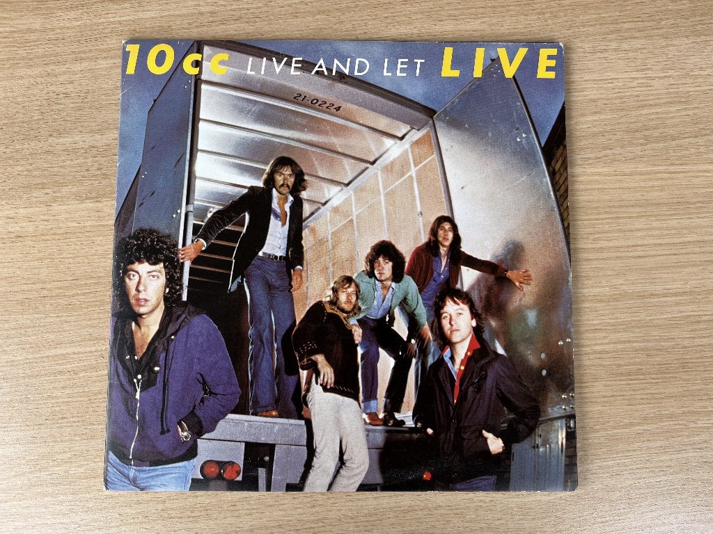 10 CC - Live and let live, Cd's en Dvd's, LP, Gebruikt, Ophalen of Verzenden, 12 inch