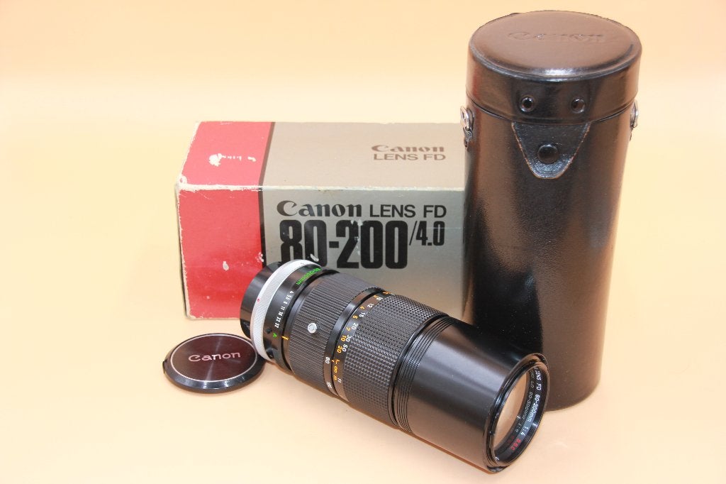 CANON FD 80-200/4 NEUF EN BOITE, TV, Hi-fi & Vidéo, Appareils photo analogiques, Enlèvement ou Envoi, Comme neuf, Reflex miroir