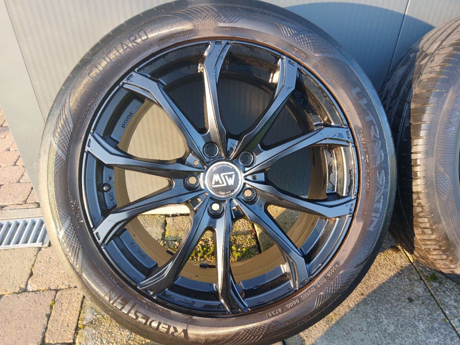 msw velgen 18 inch, Ophalen