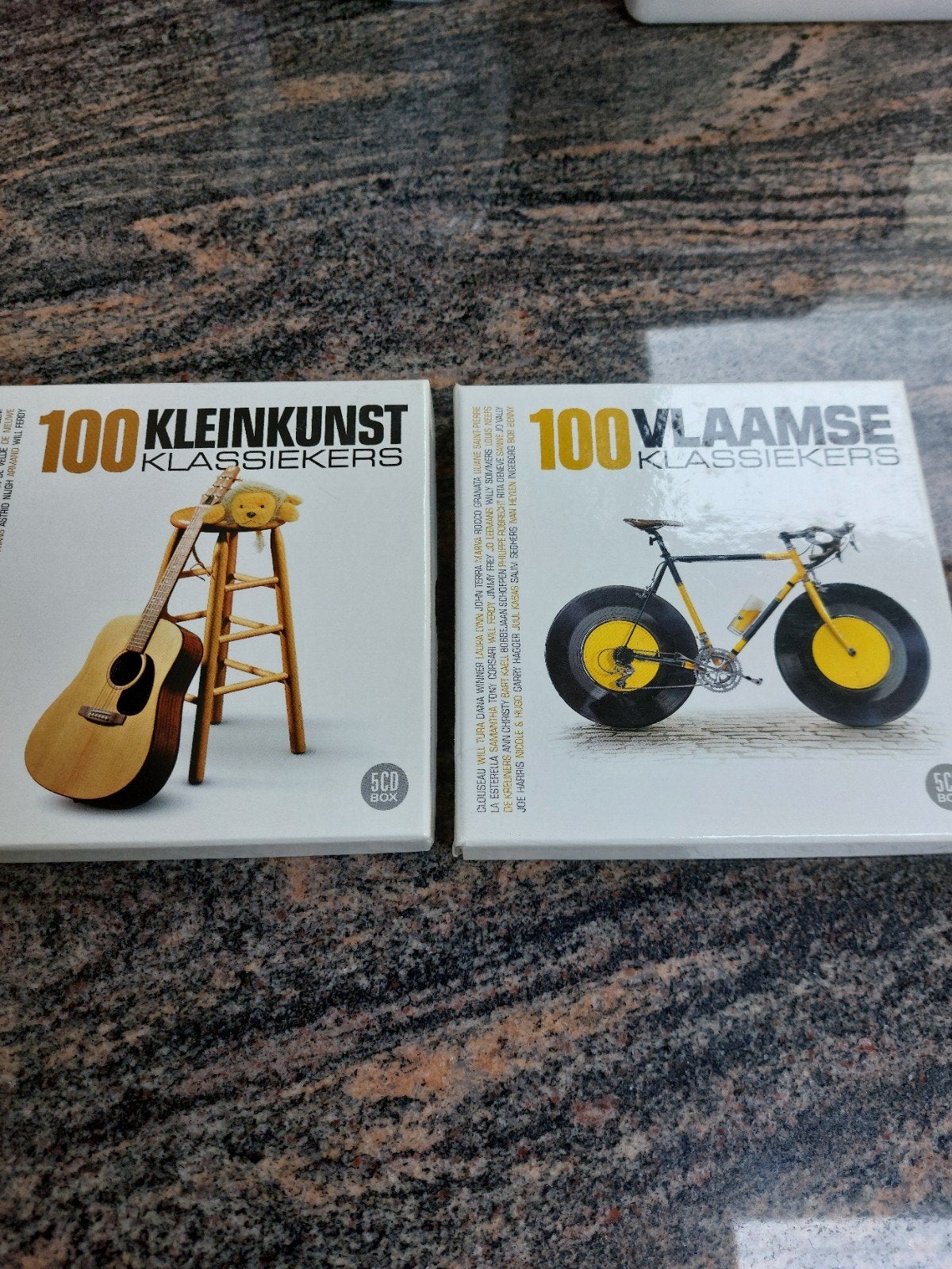 muziekbox nederlandstalig/kleinkunst, Ophalen