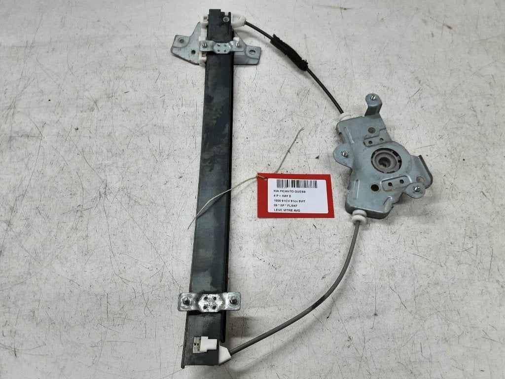 VITRE MECANISME AVANT GAUCHE Kia Picanto (BA), Kia, Mevr. I. Hauben, Utilisé, Rue de l'Espoir 34 34
4030  GRIVEGNÉE, BE