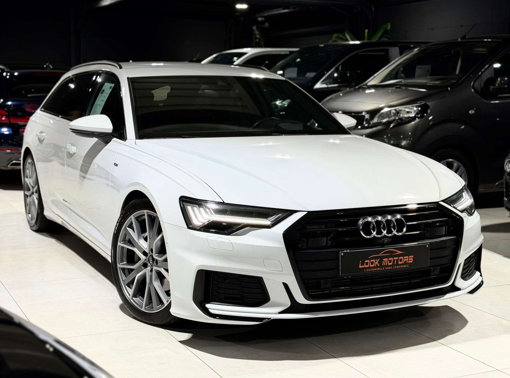 Audi A6 Avant 50 TDi Quattro 3x S-LINE 286CV Tiptronic DISTR, Autos, Audi, Cuir, Achat, Euro 6, 5 portes