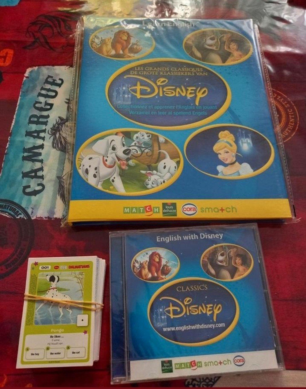 2 learn english + cd + collection complete 120 cartes

disne, Collections, Enlèvement