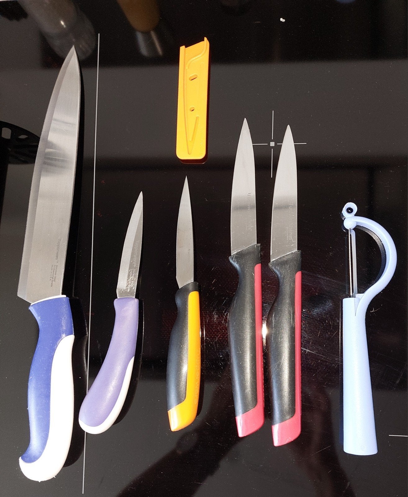Tupperware - messen - schaar - pureerstaaf - etc, Ophalen of Verzenden