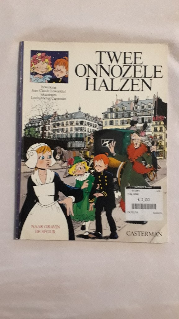 naar gravin de Ségur: twee onnozele halzen, Boeken, Eén stripboek, Ophalen of Verzenden, Gelezen