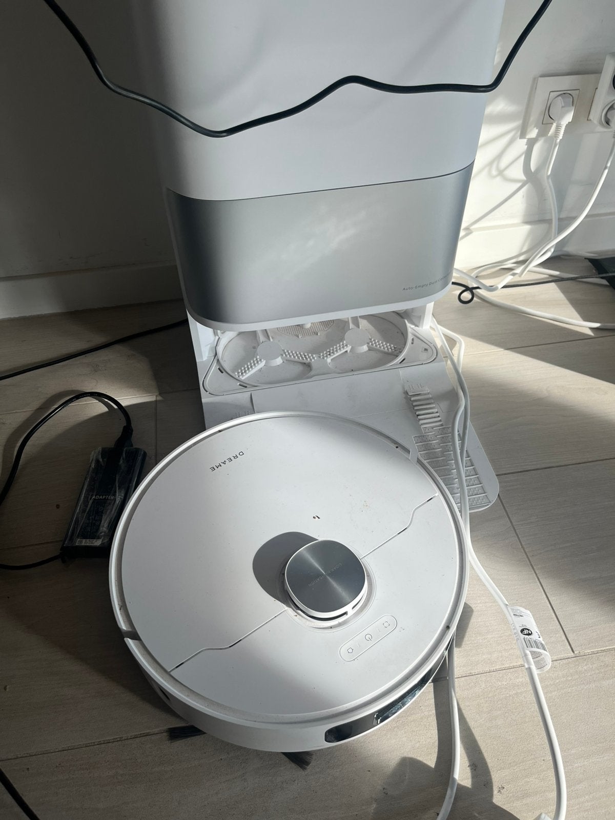 Robot stofzuiger dream L10s ultra gen 3 set, Station de charge, Dreame, Réservoir, Comme neuf