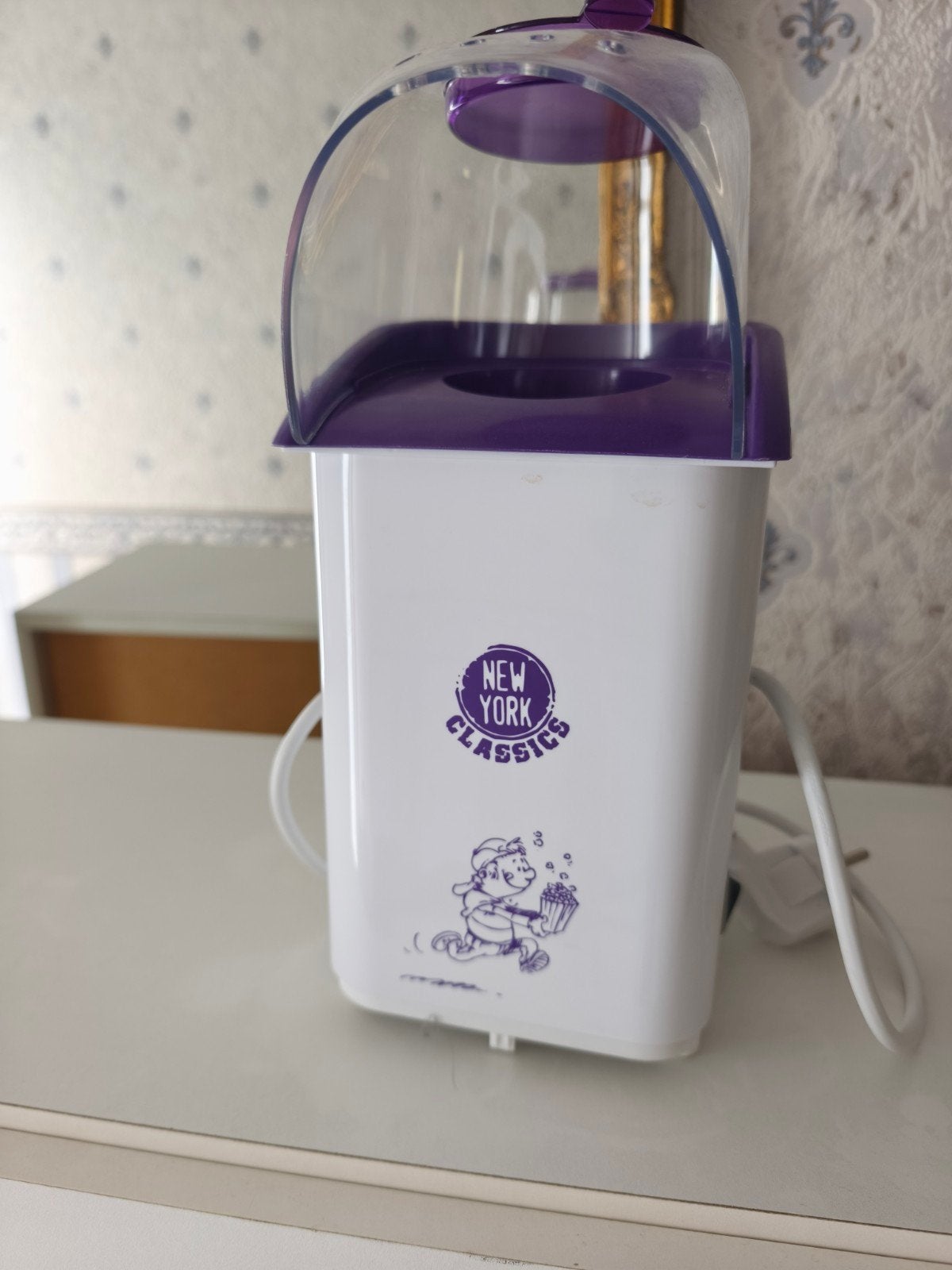 Popcorn machine, Elektronische apparatuur, Ophalen
