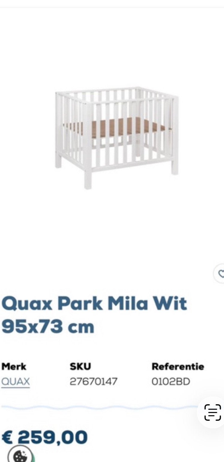 Baby park, Ophalen, Zo goed als nieuw