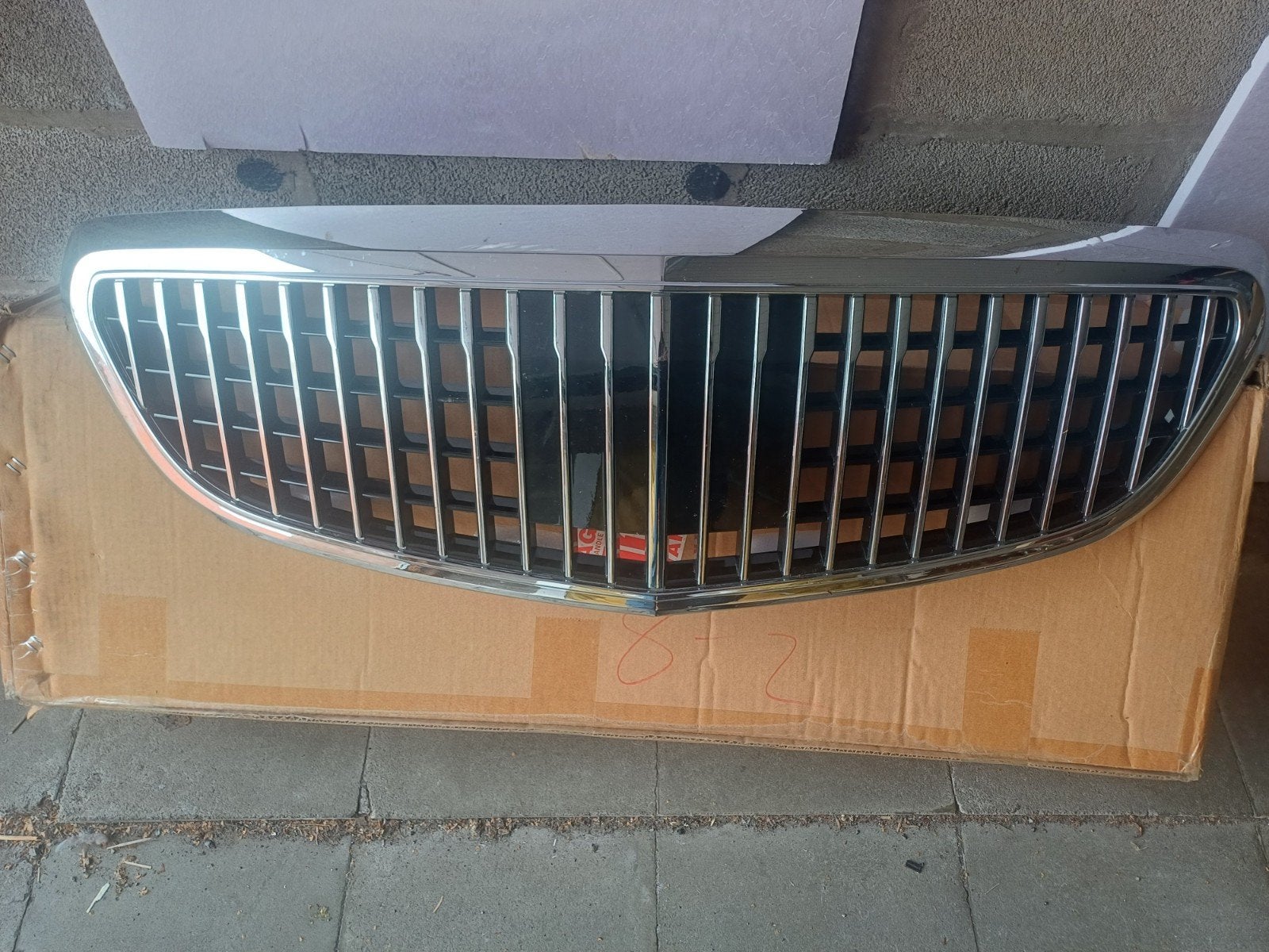 grille voor mercedes c W205, Enlèvement, Avant, Capot moteur