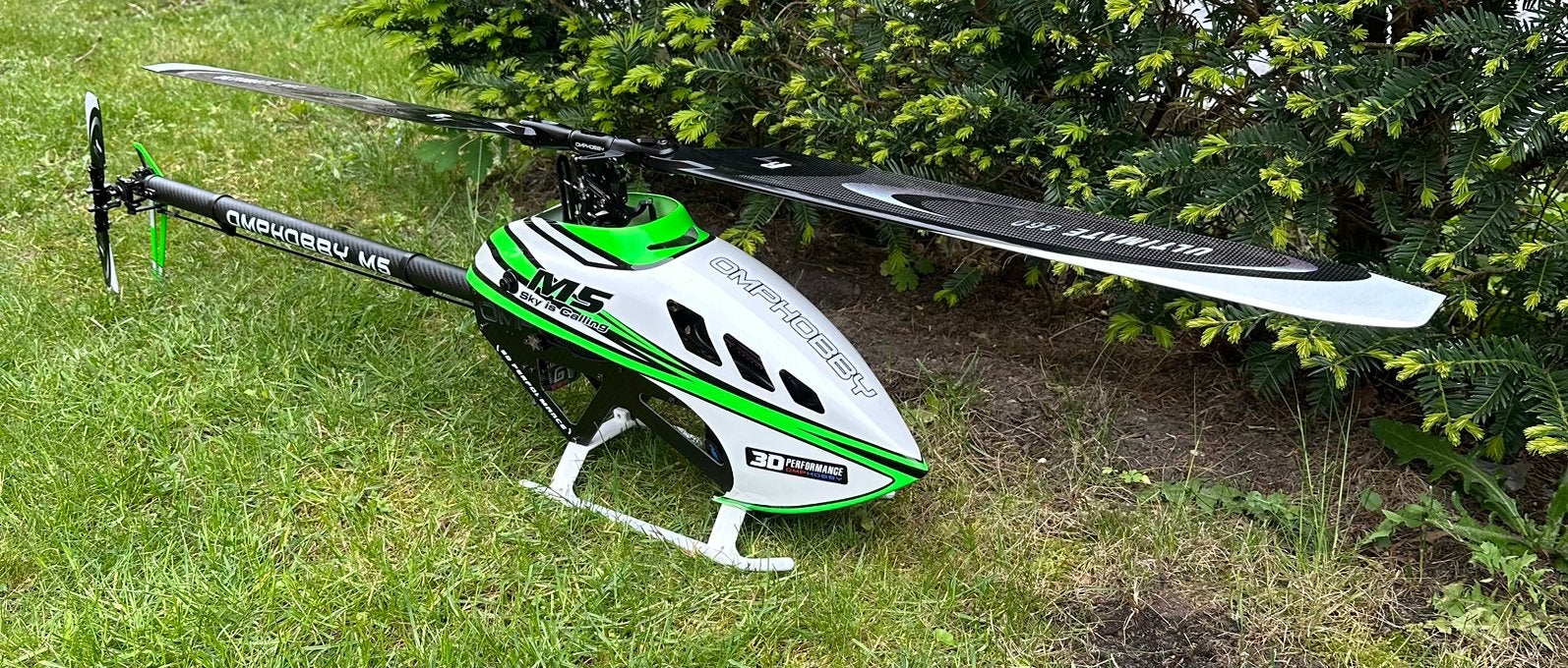 Omp m5 nieuwstaat, Hobby en Vrije tijd, Modelbouw | Radiografisch | Helikopters en Quadcopters, Ophalen, Zo goed als nieuw