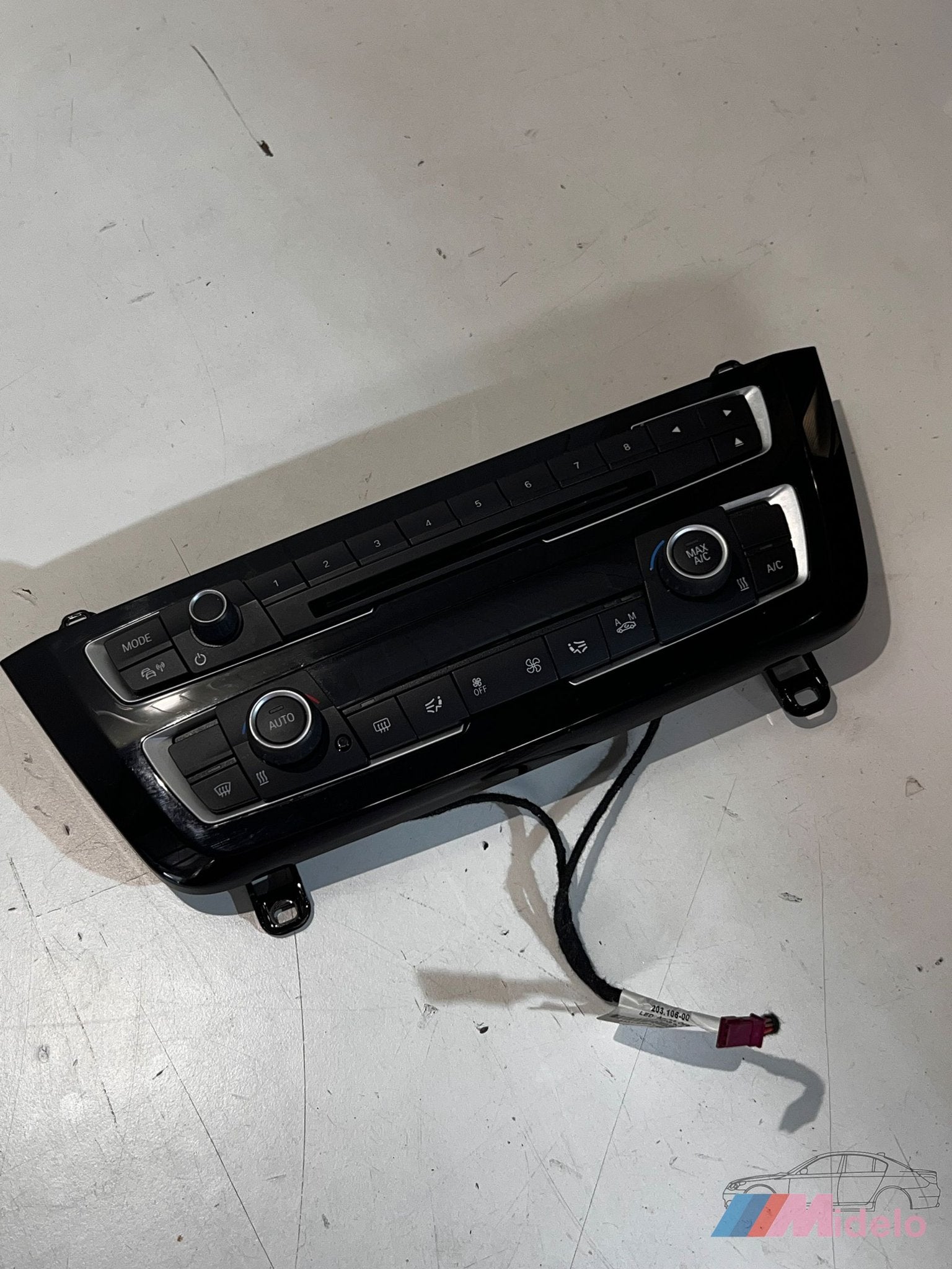 BMW F36 AUDIO BEDIENINGSPANEEL - 6832880-02, -, Utilisé, -, -