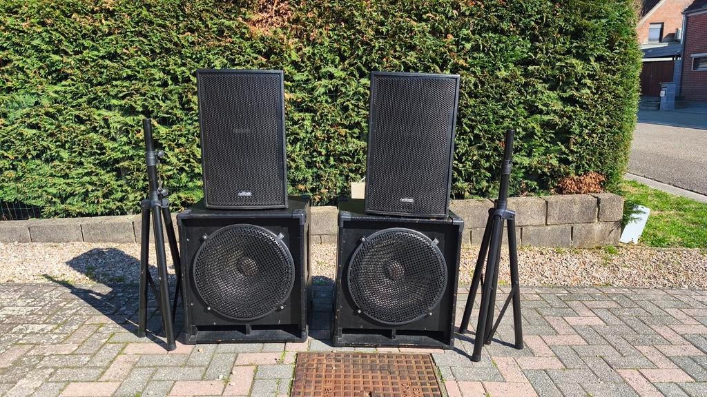 18" Beyma subs, Ophalen